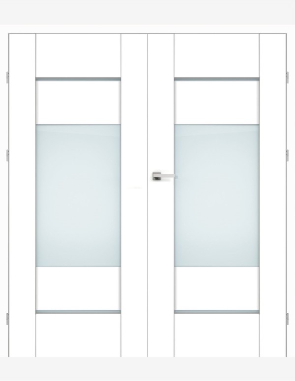 Double interior doors "VERSO 4"