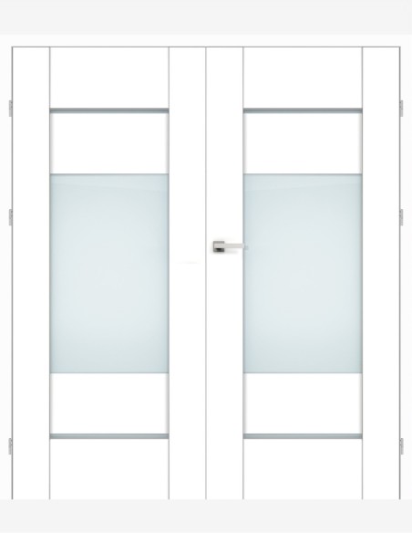Double interior doors "VERSO 4"