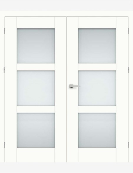 Double interior doors "BERGE 4"