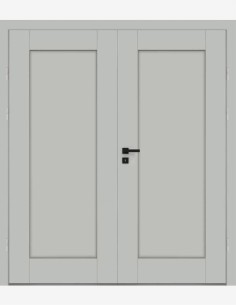Double interior doors "ESTRA 5"