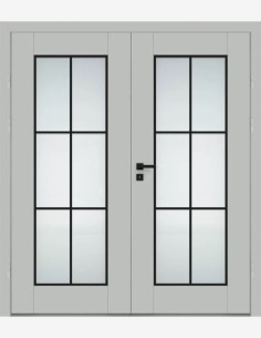 Double interior doors "ESTRA 7"