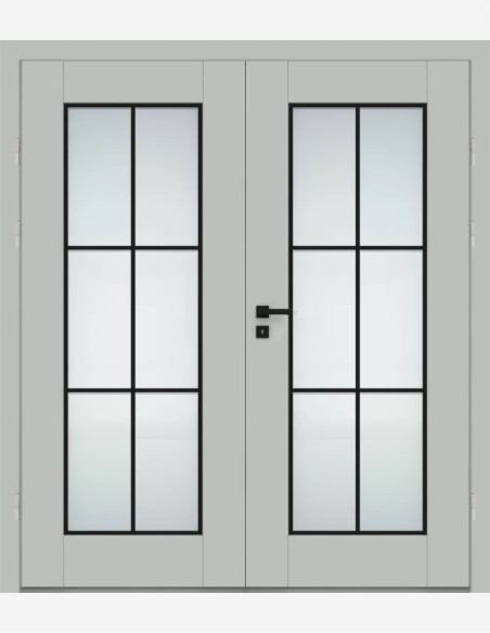 Double interior doors "ESTRA 7"