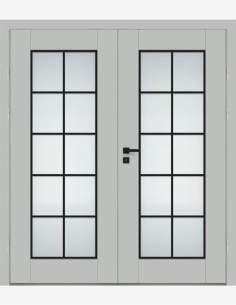 Double interior doors "ESTRA 9"