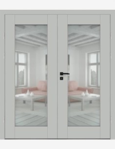 Double interior doors "ESTRA 10"