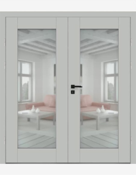 Double interior doors "ESTRA 10"