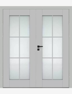 Double interior doors "ESTRA 12"