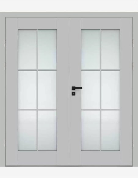 Double interior doors "ESTRA 12"