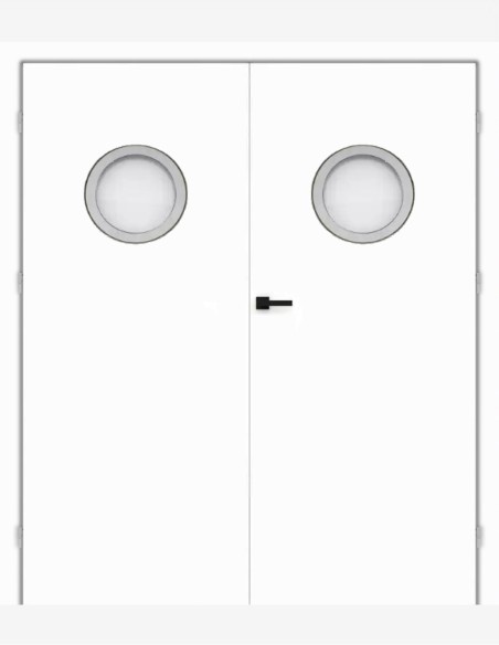 Double interior doors "UNI MDF"