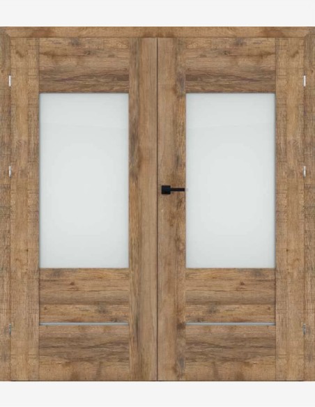 Double interior doors "LUMIO 4"