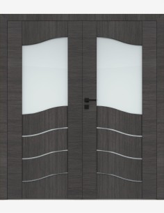 Double interior doors "Triesta 2" Non-rebated
