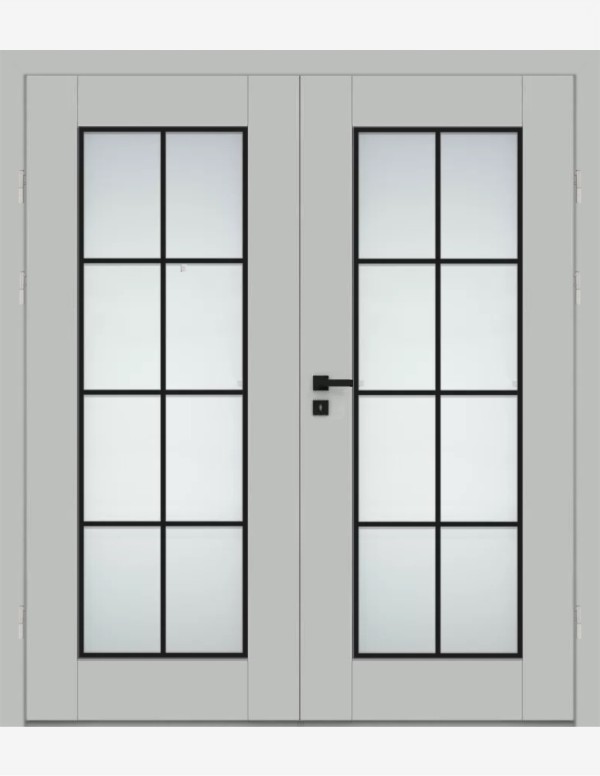 Double interior doors "ESTRA 8"