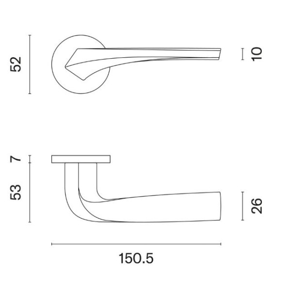 Handles "APRILE Dalia R7S AS"