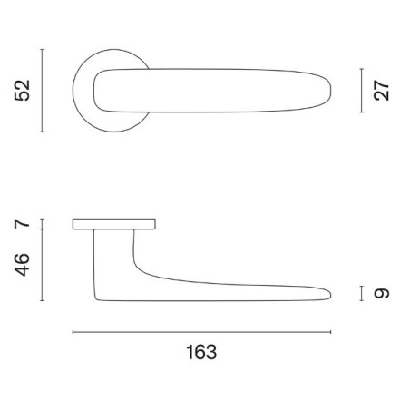 Handles "APRILE Rosa R7S AS"