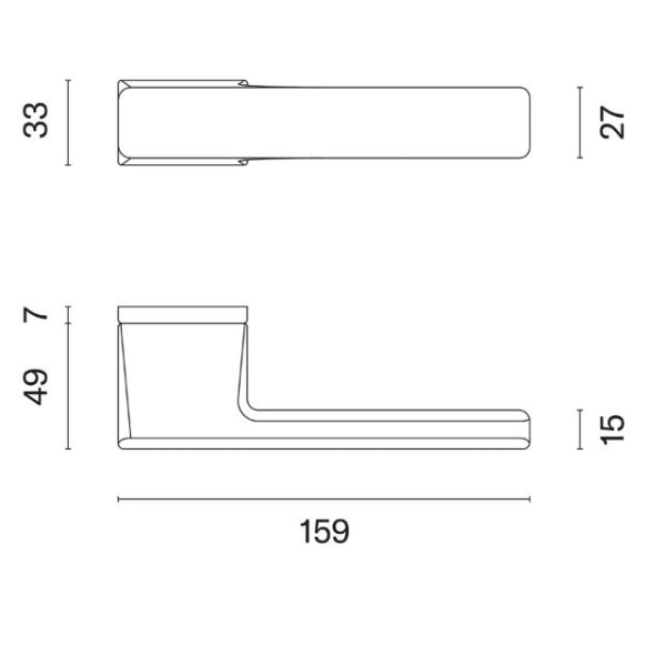 Handles "APRILE Brisa RT7S AS"