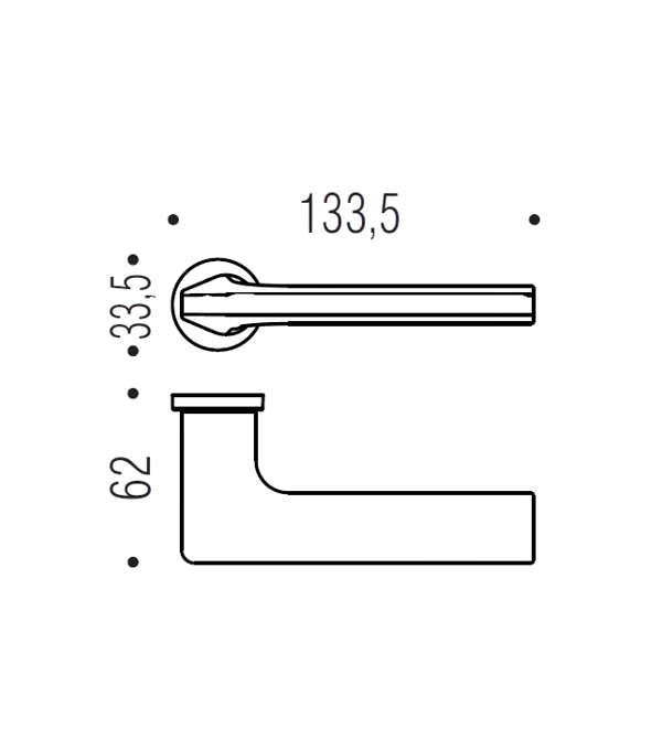 Handles "COLOMBO ZERO Gira JM11"
