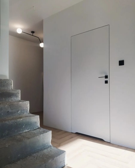 Nematomos vidaus durys "SARA ECO 2" Gruntas