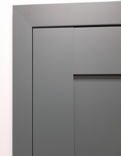 Double interior doors "ESTRA 5" Non-rebated 2