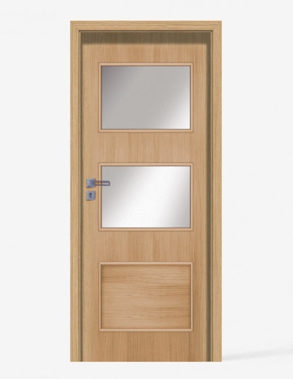 "INTER-AMBER C02" Internal doors. Rebated