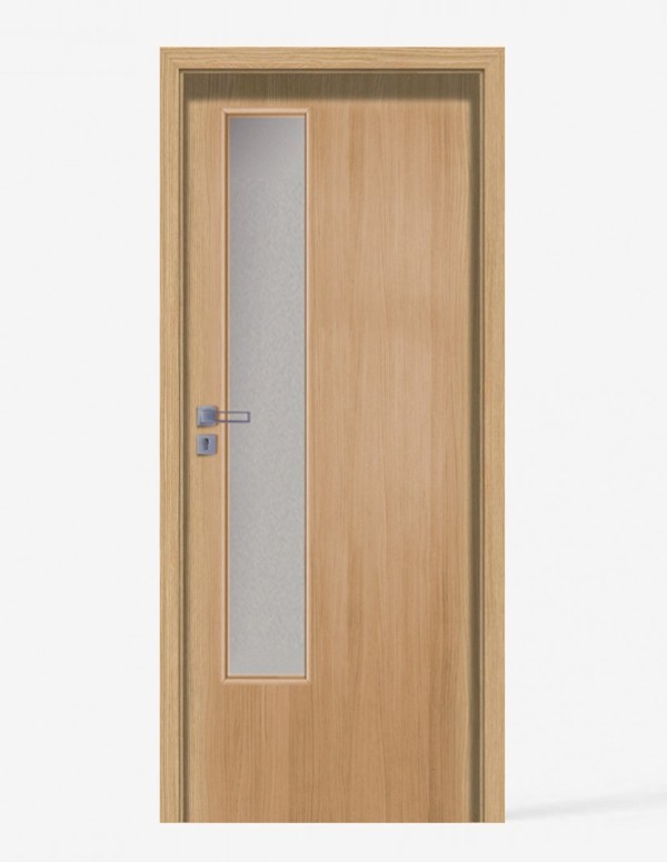 "INTER-AMBER 04SD" Internal doors. Rebated