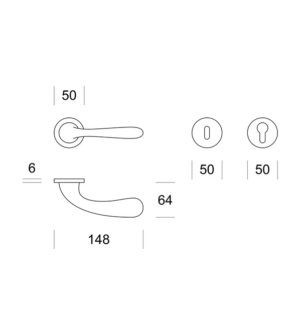 Handles "ENTO Ilex R6"