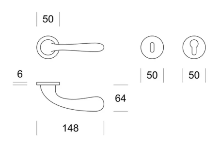 Handles "ENTO Ilex R6"