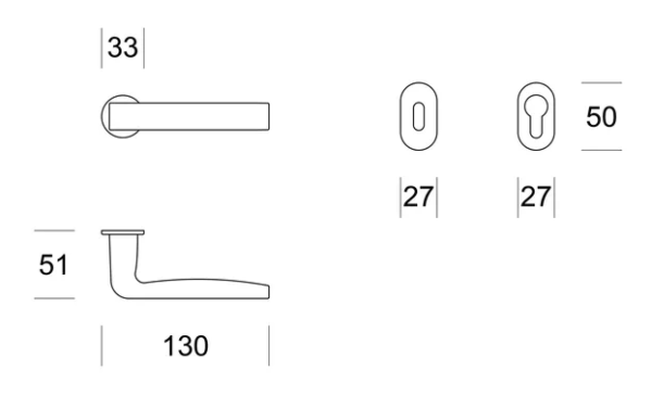 Handles "ENTO Velvet C3"