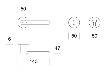 Handles "ENTO Sand R6"