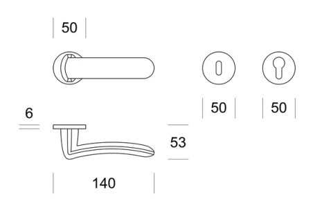 Handles "ENTO Wave R6"