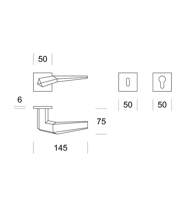Handles "ENTO Plisse R6"