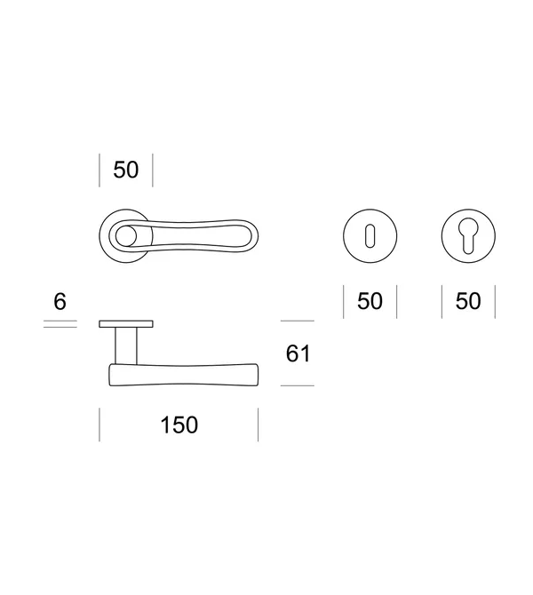 Handles "ENTO Infinito R6"