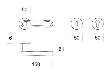Handles "ENTO Infinito R6"
