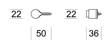 WC suktukai "ENTO Spoon"