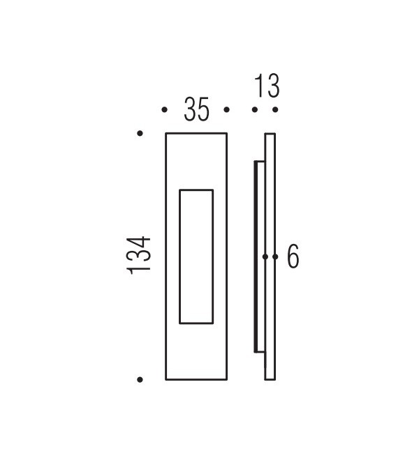 Stumdomų durų rankena "COLOMBO ID 411"