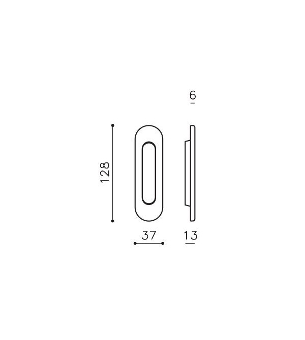 Stumdomų durų rankena "Olivari Vico D109"