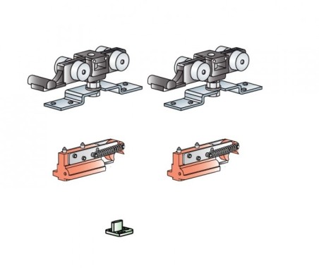 Sliding door system "80TG/NOR"