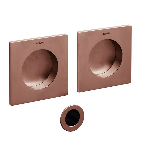 Sliding door handle "OLIVARI Giotto Q D129"