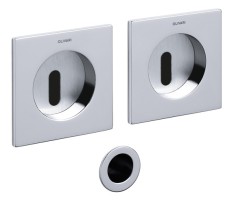 Sliding door handle "OLIVARI Giotto Q Bicolor D130"