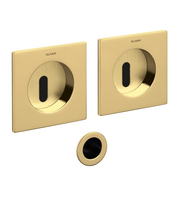 Stumdomų durų rankena "OLIVARI Giotto Q Bicolor...