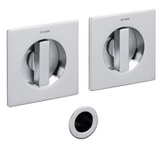 Sliding door handle "OLIVARI Giotto Q Bicolor D128"