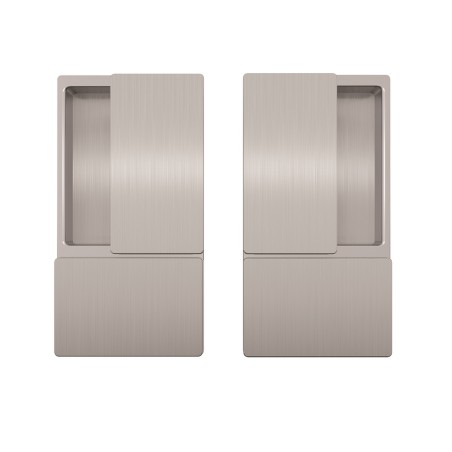 Sliding door handle "AGB WAVE Blind" Matte nickel