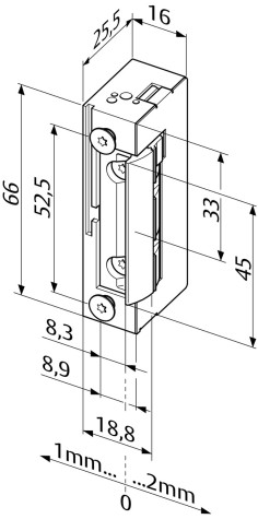 Electromechanical shutter "Eff Eff 118F" 2