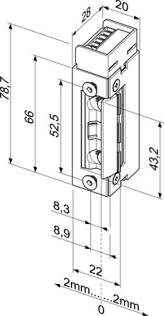 Electromechanical shutter "Eff Eff 143" 2