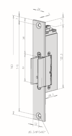 Electromechanical shutter "Eff Eff 934U" 2