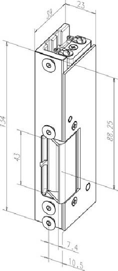 Electromechanical shutter "Eff Eff 131" 2