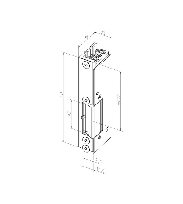 Elektromechaninė sklendė "Eff Eff 131"