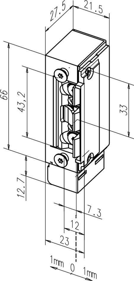 Elektromechaninė sklendė "Eff Eff 332.238"