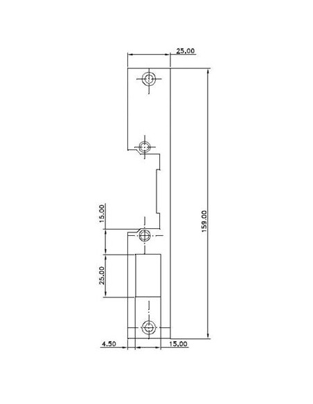 Frame plate "Eff Eff SX-712"