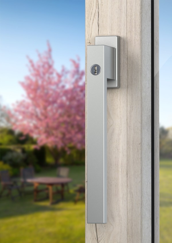 Window handle "MEDOS Dublin PSK" with lock