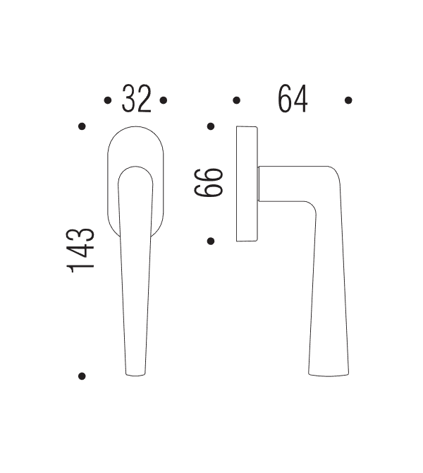 Window handle "COLOMBO Robotre CD92"