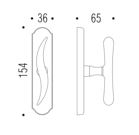Window handle "COLOMBO Heidi CD32"